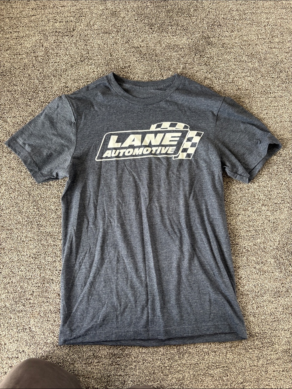 Lane Automotive Men's Heather Gray Logo Tee